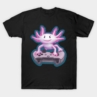 Gaming Axolotl Gamer T-Shirt